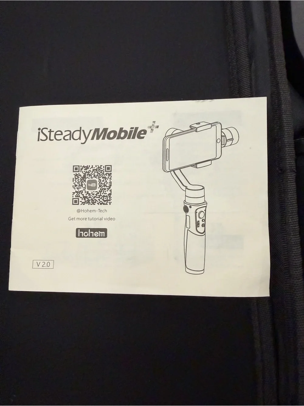Black Smartphone Gimbal Stabilizer